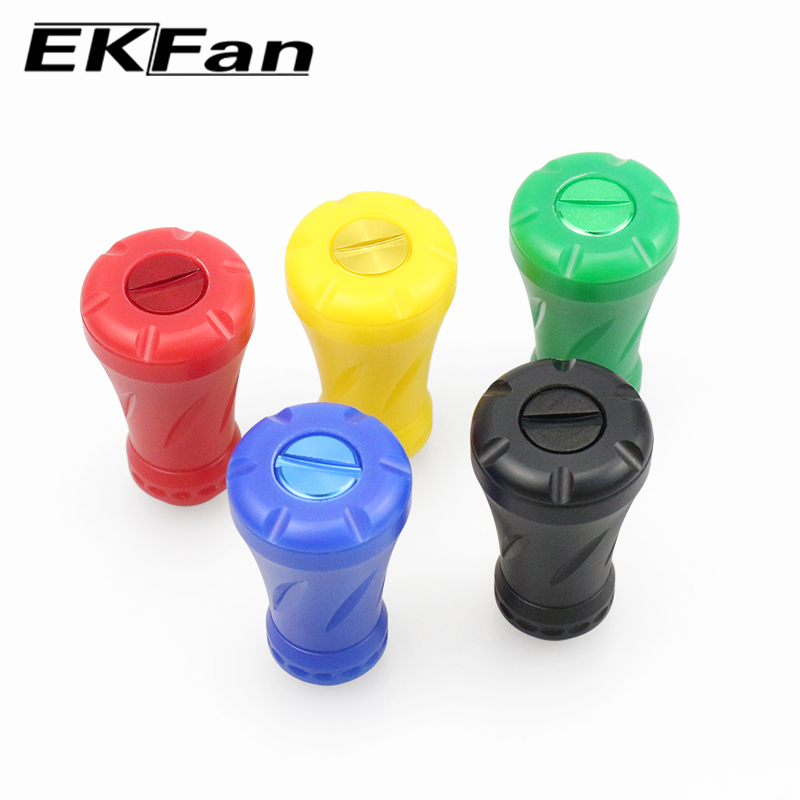 Spincast Reel - Bouton de manivelle EKFan ultraléger en