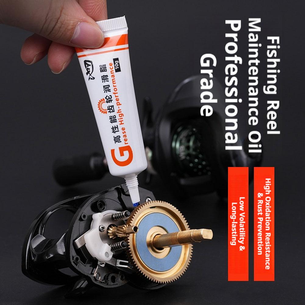 Reel Lubricant - Kit d'huile et graisse lubrifiante pour