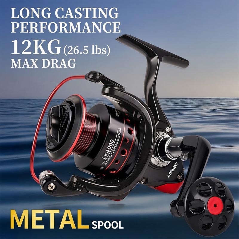 Trolling Reel - Moulinet de pêche spinning tout en