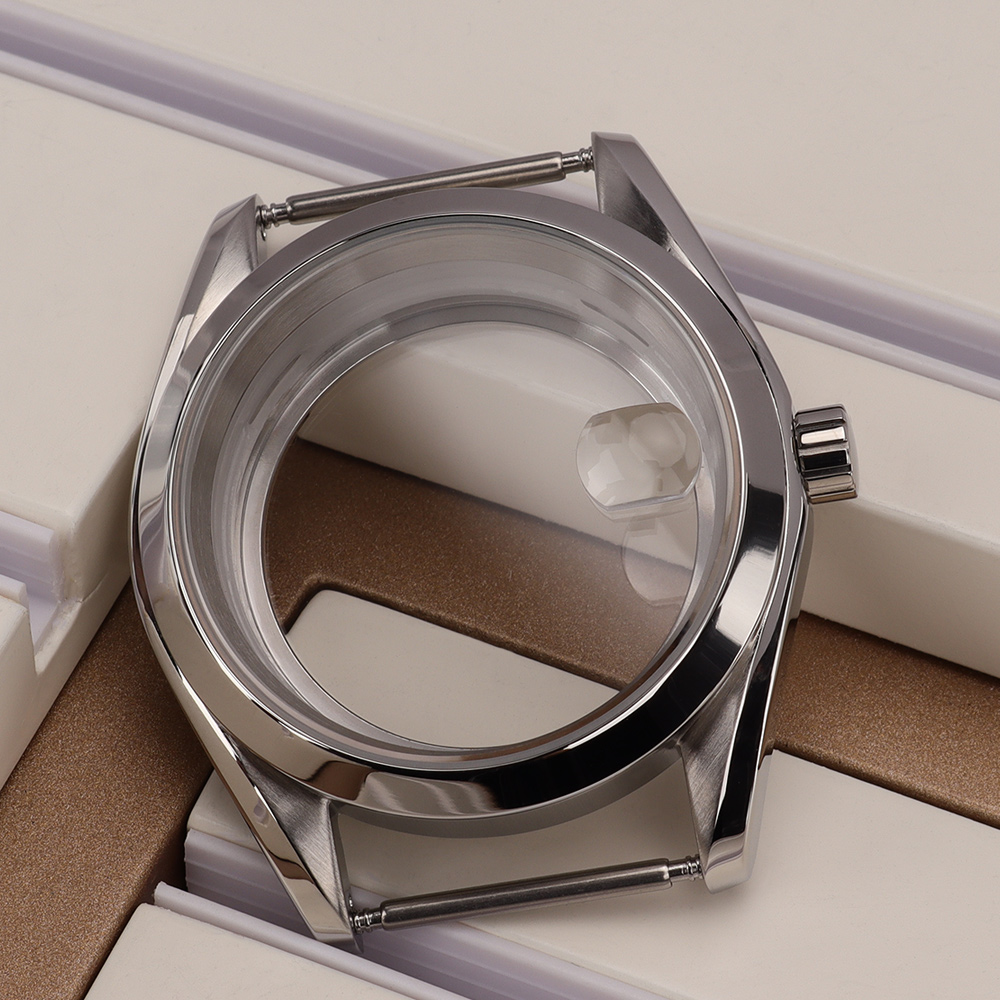 Reel Case - Boîtier de montre Nh35, bord biseauté