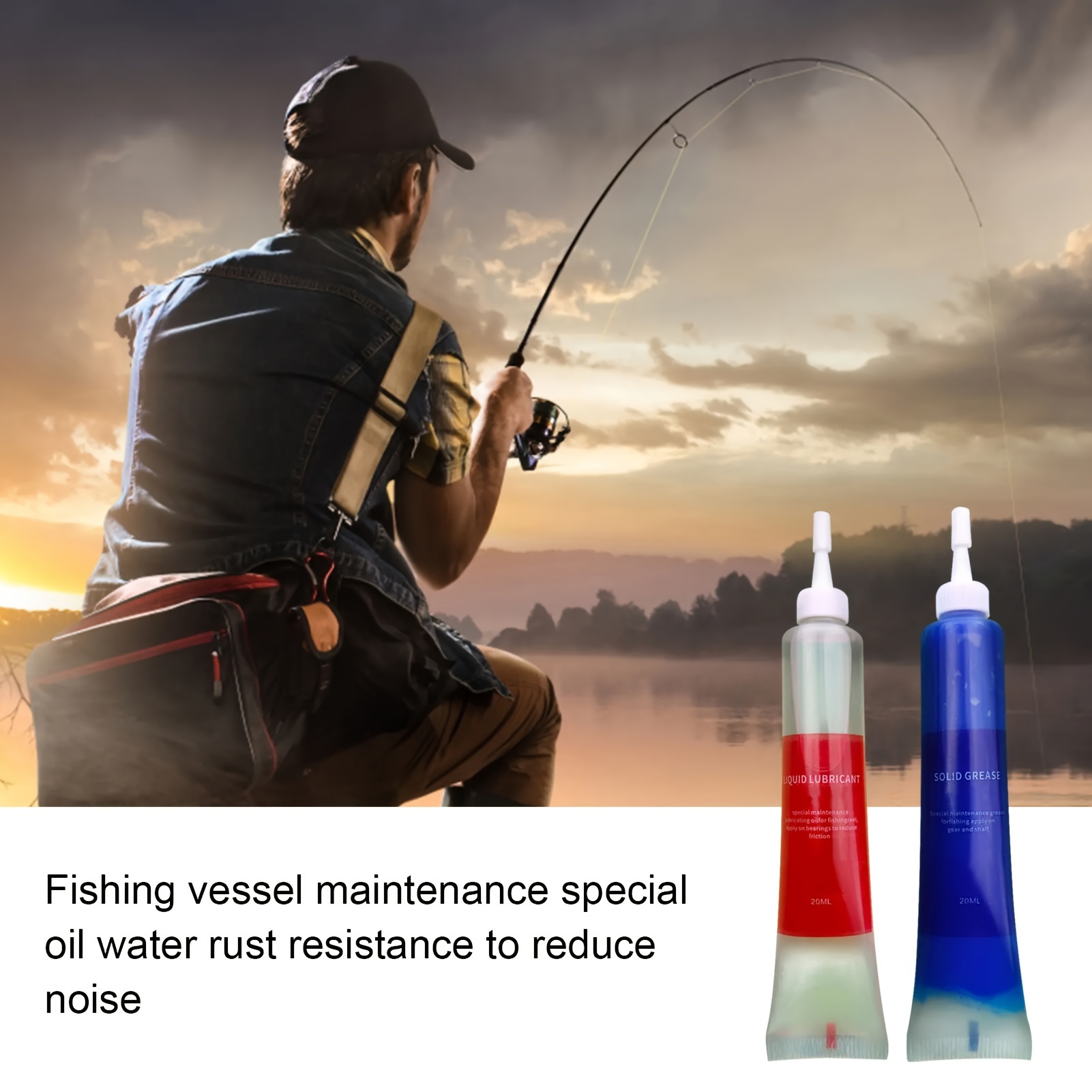 Reel Oil - Kit d'entretien pour moulinet de pêche