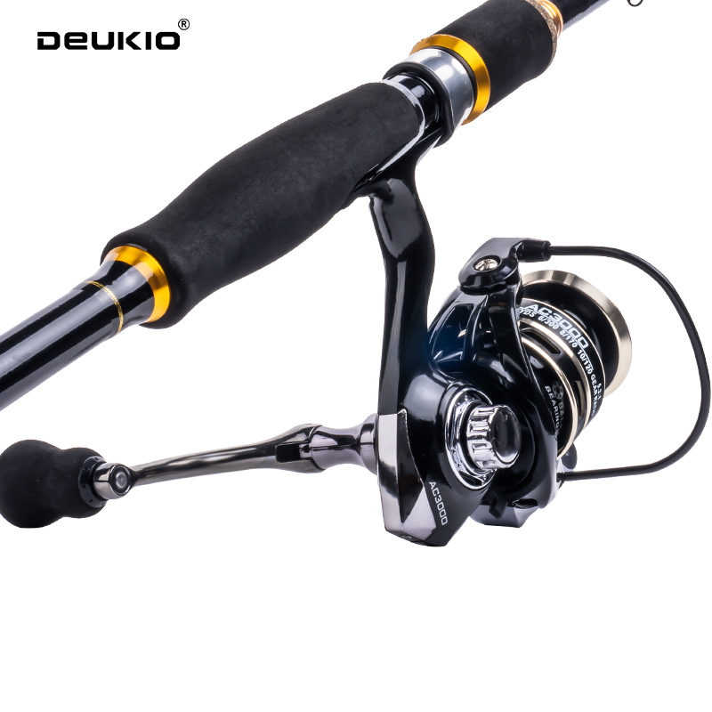 DEUKIO Combo Canne à Pêche et  - Spinning Reel avis et prix